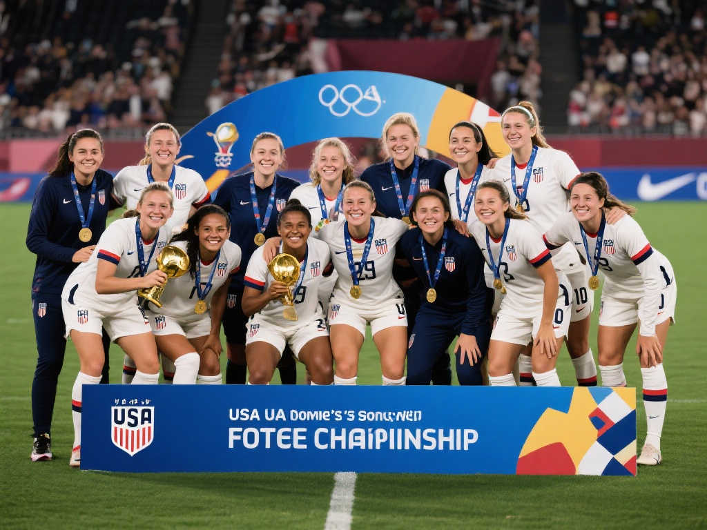 女足奥运会冠军榜：美国队称霸历史之巅