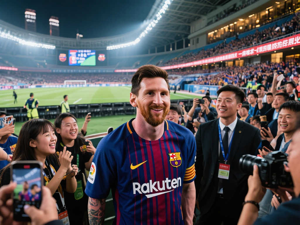 梅西确定访青，青岛青春足球场附近酒店价格暴涨一倍！